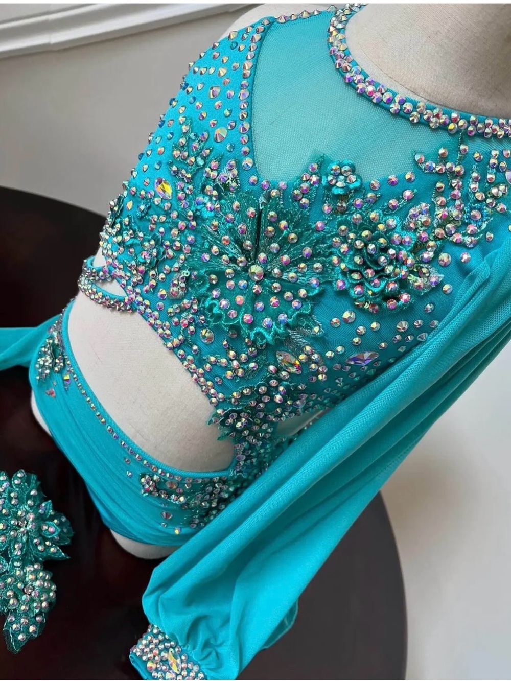 Stunning custom dance competition costume